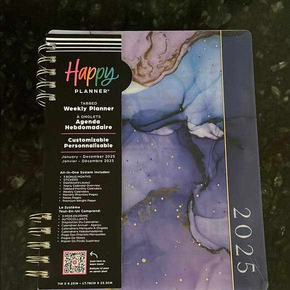Happy Planner 2025 Weekly Planner - Picture 3 of 4